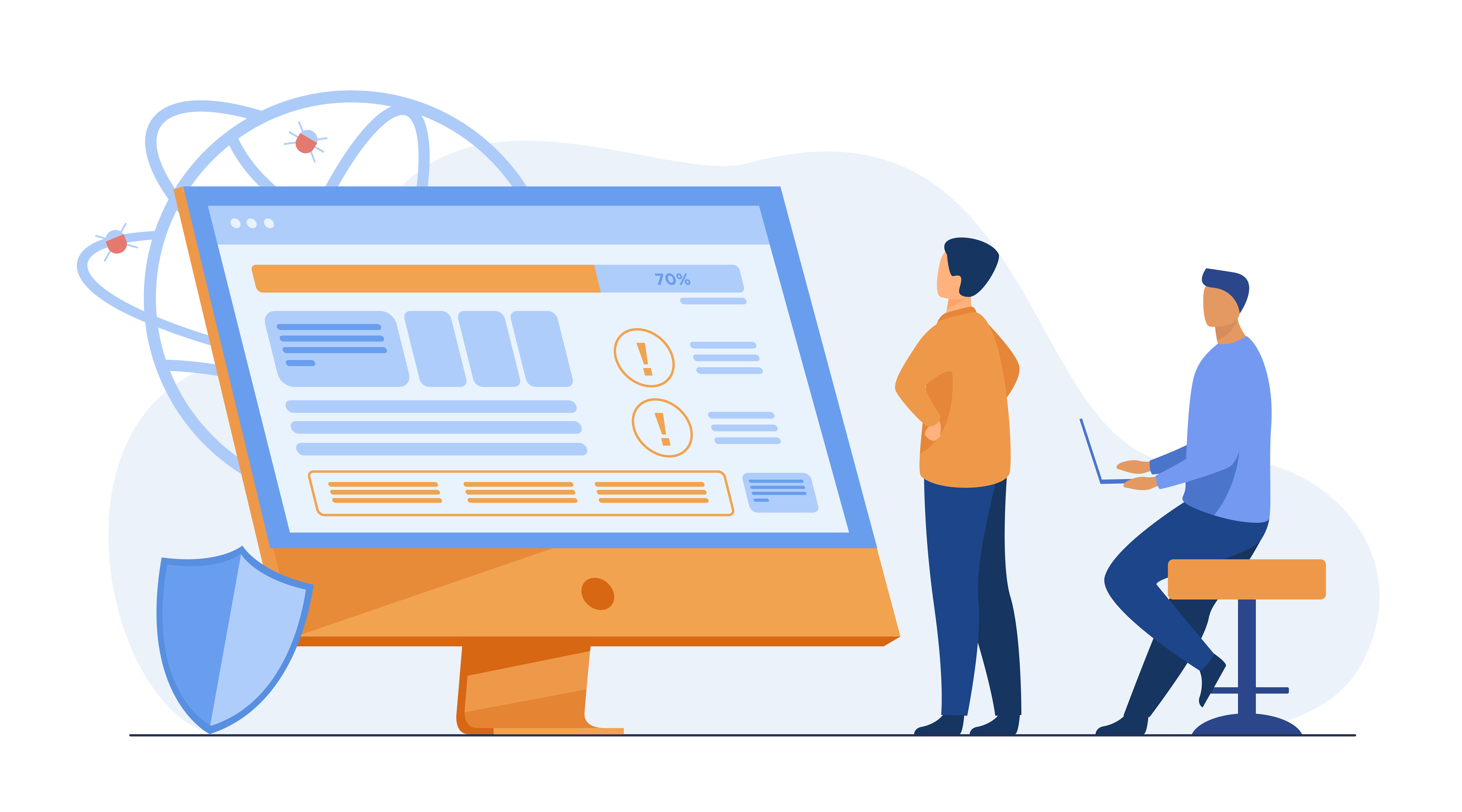 Developers testing software Top 10 common problems of software outsourcing
