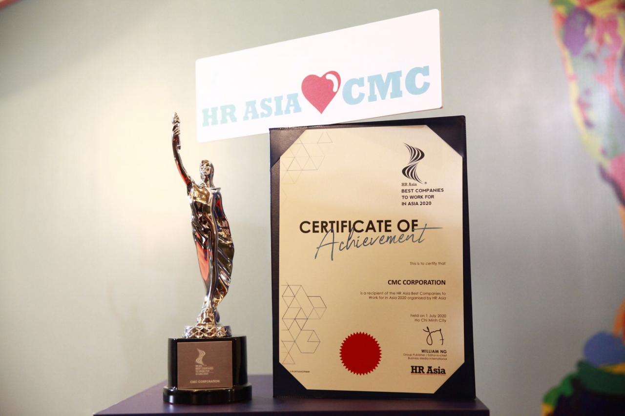 CMC receives the awards on its first-time participation